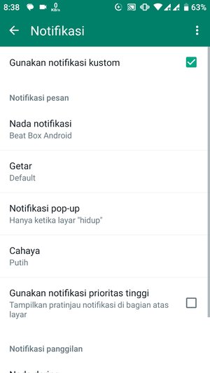 Cara Gunakan Nada Notifikasi Khusus Untuk Chat dan Grup di WhatsApp 46