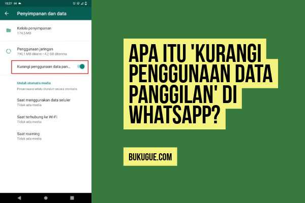 Apa itu ‘Kurangi Penggunaan Data Panggilan’ di WhatsApp?