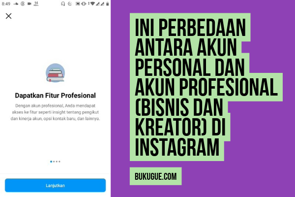 Ini Perbedaan antara Akun Personal dan Akun Profesional (Bisnis dan Kreator) di Instagram