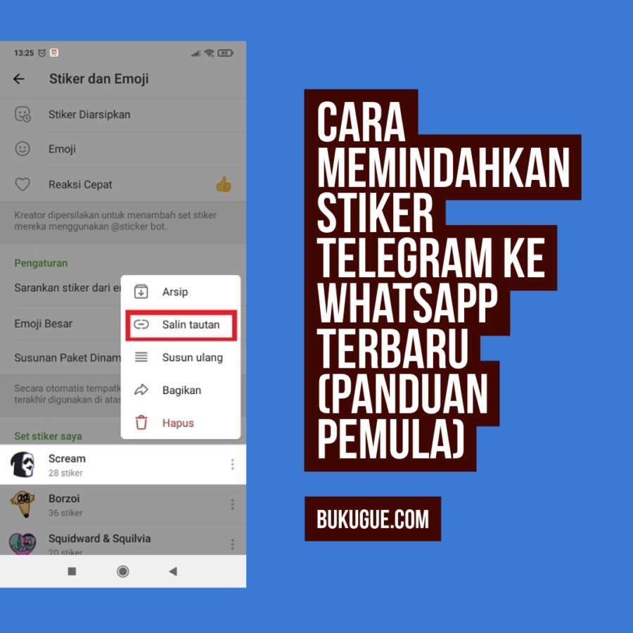 Cara Memindahkan Stiker Telegram Ke WhatsApp Terbaru (Panduan Lengkap 100%)