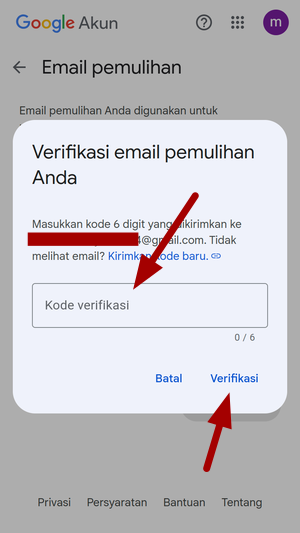 Cara Menambahkan Email Pemulihan Di Gmail (Penjelasan Singkat) 85
