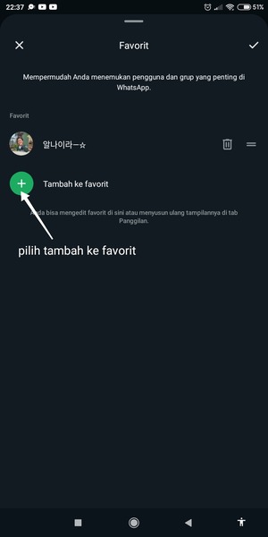 Pilih ‘Tambah ke favorit’